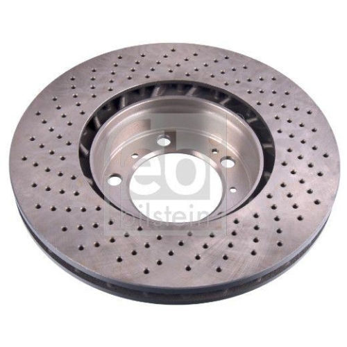 FEBI BILSTEIN 44094 2 St&uuml;ck Bremsscheiben f&uuml;r PORSCHE, Vorderachse rechts