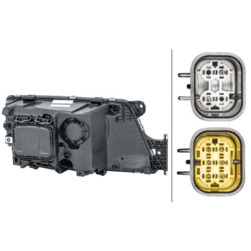 HELLA Hauptscheinwerfer 1EH 354 987-051 f&uuml;r MAN, links