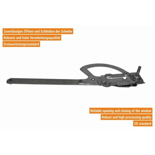 VAICO Fensterheber links und rechts manuell vorne V30-8300 + V30-8301 f&uuml;r MERCEDES-BENZ