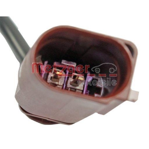 Sensor, Abgastemperatur METZGER 0894207 ORIGINAL ERSATZTEIL f&uuml;r AUDI, rechts