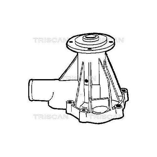 Wasserpumpe, Motork&uuml;hlung TRISCAN 8600 27914 f&uuml;r VOLVO