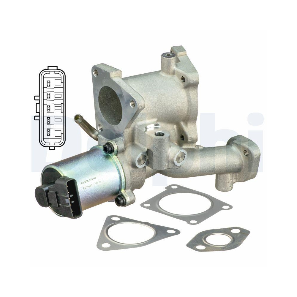 DELPHI EG10460-12B1 AGR-Ventil f&uuml;r OPEL VAUXHALL