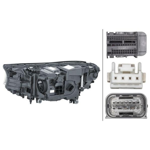 HELLA Hauptscheinwerfer 1LX 354 854-081 für BMW, rechts