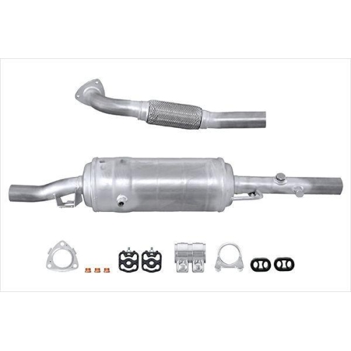 Ru&szlig;-/Partikelfilter, Abgasanlage HELLA 8LH 366 080-791 f&uuml;r OPEL VAUXHALL, Mitte