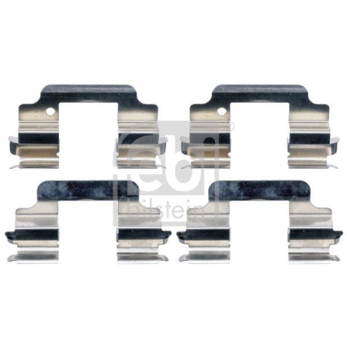 FEBI BILSTEIN Zubeh&ouml;rsatz, Scheibenbremsbelag 184729 f&uuml;r, Hinterachse