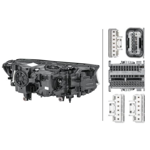 HELLA Hauptscheinwerfer 1LX 354 854-131 für BMW, links