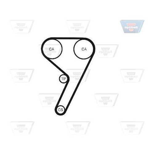 Zahnriemensatz OPTIBELT KT 1446 Optibelt-ZRK KIT f&uuml;r FORD