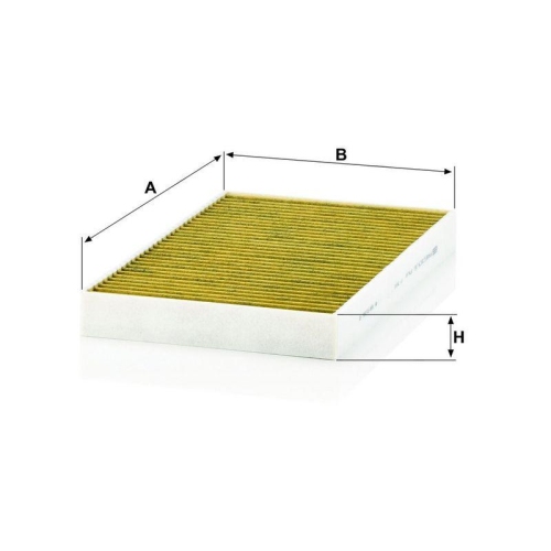 Filter, Innenraumluft MANN-FILTER FP 3540 FreciousPlus f&uuml;r MERCEDES-BENZ