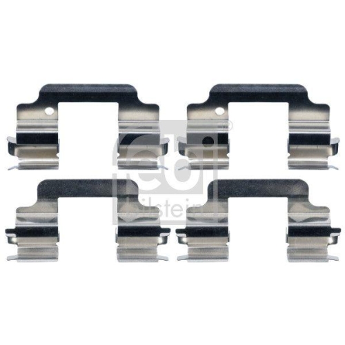 FEBI BILSTEIN Zubeh&ouml;rsatz, Scheibenbremsbelag 184750 f&uuml;r, Hinterachse