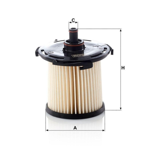 Kraftstofffilter MANN-FILTER PU 12 003 z f&uuml;r FORD