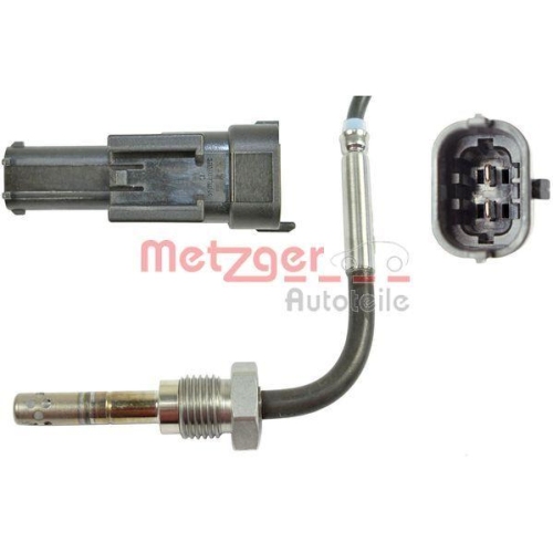 Sensor, Abgastemperatur METZGER 0894233 ORIGINAL ERSATZTEIL f&uuml;r ALFA ROMEO FIAT