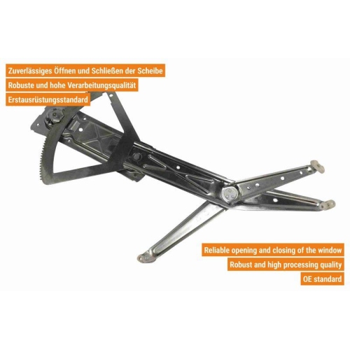 Fensterheber VAICO V40-9708 Original VAICO Qualität für OPEL, vorne links