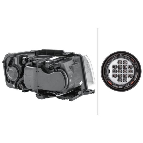 HELLA Hauptscheinwerfer 1EL 354 813-091 für LAND ROVER, links