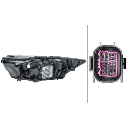 HELLA Hauptscheinwerfer 1ZX 013 377-111 f&uuml;r AUDI VW, links