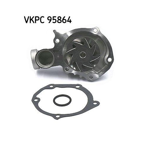 Wasserpumpe, Motorkühlung SKF VKPC 95864 für MITSUBISHI