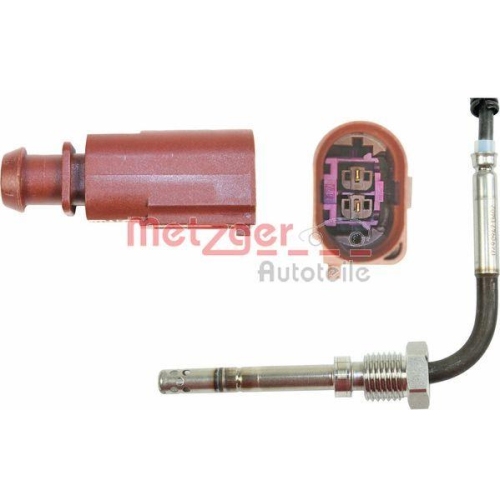 Sensor, Abgastemperatur METZGER 0894237 ORIGINAL ERSATZTEIL f&uuml;r VW