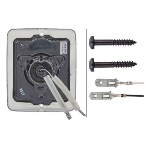 HELLA Lichtscheibe, Nebelschlussleuchte 9DW 195 804-001 f&uuml;r