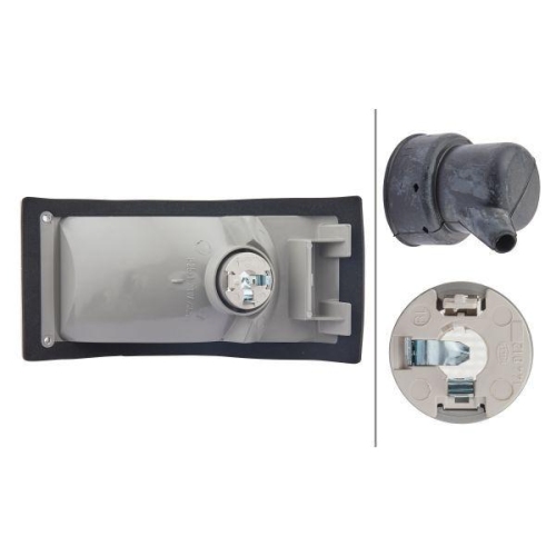 HELLA Blinkleuchte 2BA 004 119-017 für VOLVO LEYLAND DAF CASE IH VDL, links