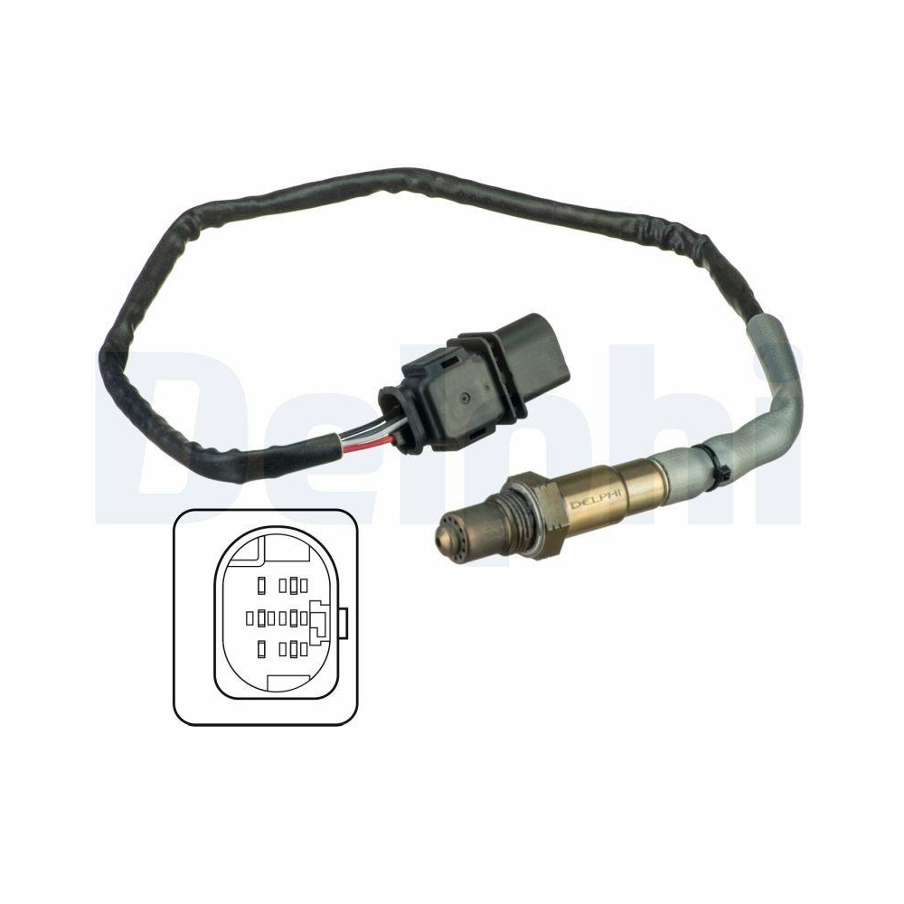 DELPHI ES20550-12B1 Lambdasonde f&uuml;r OPEL SAAB VAUXHALL HYUNDAI KIA