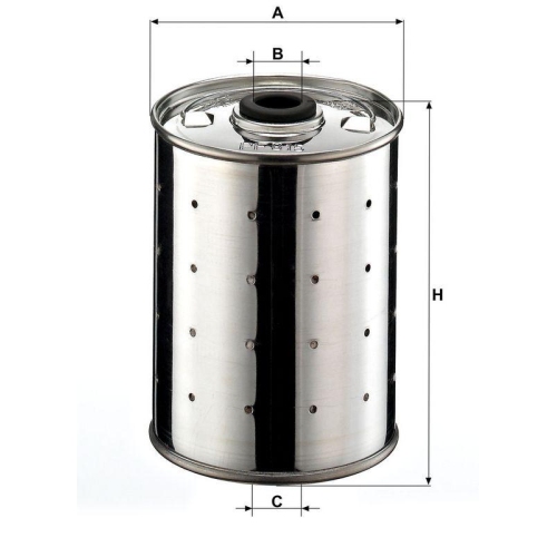 &Ouml;lfilter MANN-FILTER PF 815 f&uuml;r FORD IVECO PORSCHE BOMAG POCLAIN LIEBHERR DEMAG