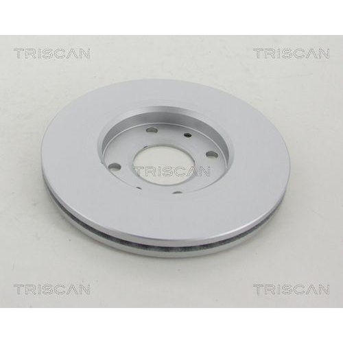 TRISCAN 8120 28107C 2 St&uuml;ck Bremsscheiben COATED f&uuml;r PEUGEOT, Vorderachse