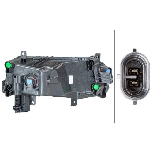 HELLA Nebelscheinwerfer 1NG 354 843-071 für VW, links