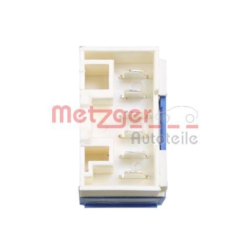 Schalter, Fensterheber METZGER 0916585 f&uuml;r FIAT CITRO&Euml;N/PEUGEOT, beifahrerseitig
