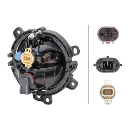 HELLA Nebelscheinwerfer 1N1 011 748-021 für BMW MINI, rechts