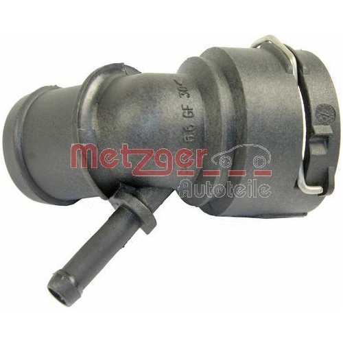 Anschlussstutzen, K&uuml;hlmittelleitung METZGER AUTOTEILE 4010130 f&uuml;r VAG, oben