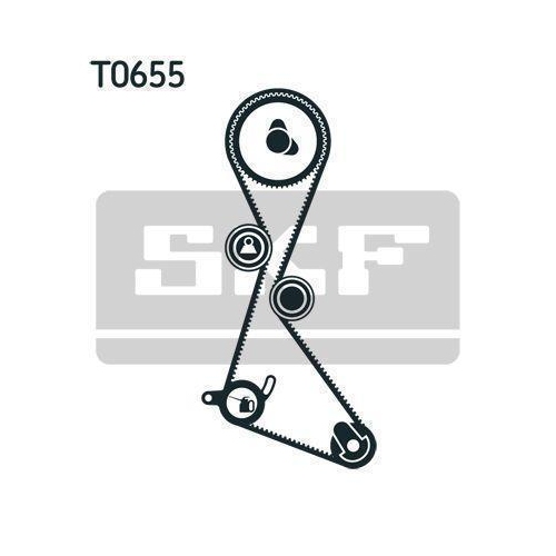 Zahnriemensatz SKF VKMA 06123 f&uuml;r MITSUBISHI OPEL RENAULT VAUXHALL VOLVO DACIA