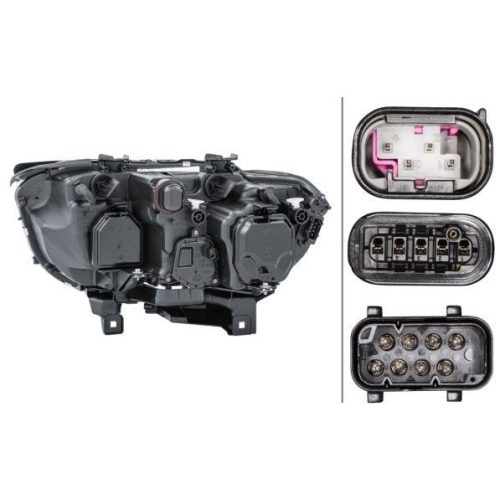 HELLA Hauptscheinwerfer 1EL 158 076-011 f&uuml;r BMW, rechts