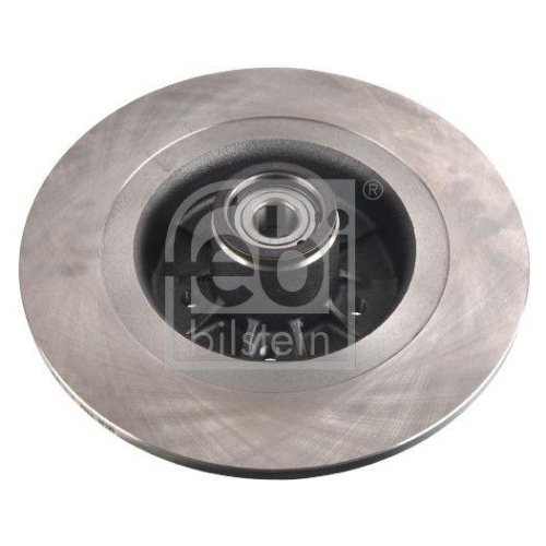 FEBI BILSTEIN 171502 2 St&uuml;ck Bremsscheiben f&uuml;r RENAULT DACIA, Hinterachse