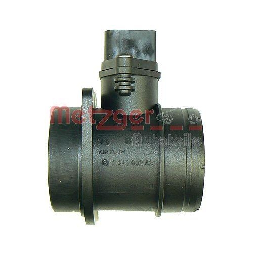 Luftmassenmesser METZGER 0890267 ORIGINAL ERSATZTEIL f&uuml;r VAG