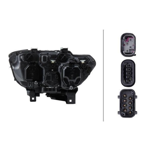HELLA Hauptscheinwerfer 1EL 158 084-011 für BMW, rechts