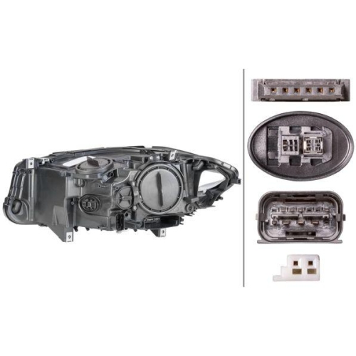 HELLA Hauptscheinwerfer 1ZS 010 131-641 für BMW, rechts