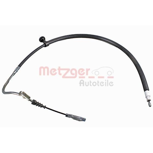 Seilzug, Feststellbremse METZGER 10.9449 GREENPARTS f&uuml;r MERCEDES-BENZ, mitte