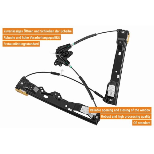 Fensterheber VAICO V25-1766 Green Mobility Parts für FORD, vorne rechts