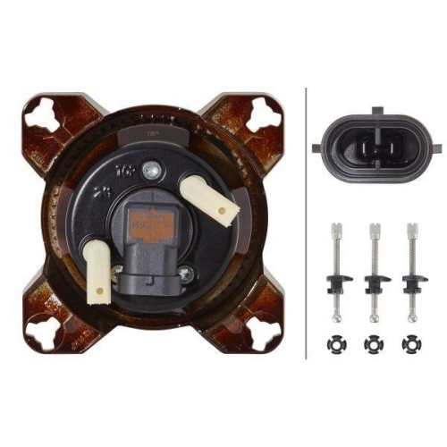 HELLA Scheinwerfereinsatz, Fernscheinwerfer 1K0 008 191-051 f&uuml;r HEULIEZ CASE IH