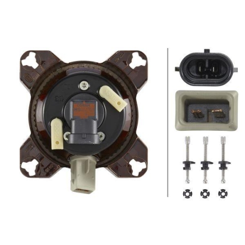 HELLA Scheinwerfereinsatz, Fernscheinwerfer 1K0 008 191-131 für, vorne