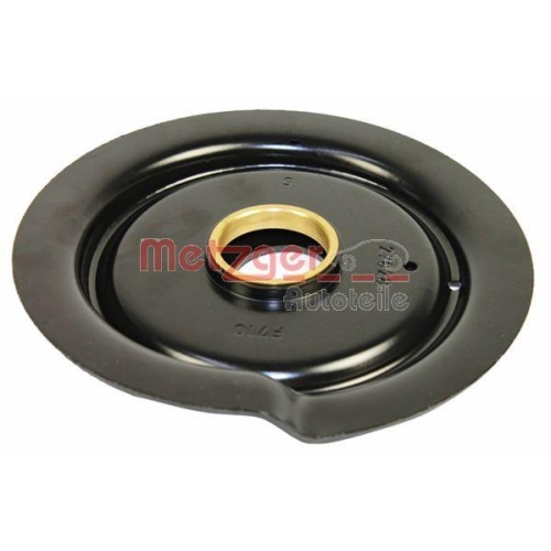 Federteller METZGER 6490197 f&uuml;r FIAT CITRO&Euml;N/PEUGEOT, Vorderachse links