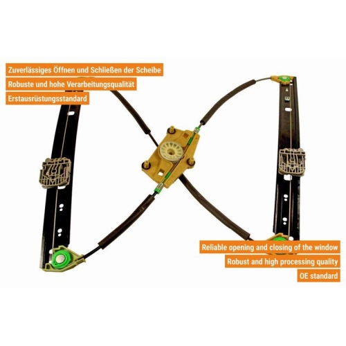 Fensterheber VAICO V10-9814 Original VAICO Qualität für AUDI SEAT SKODA VW VAG