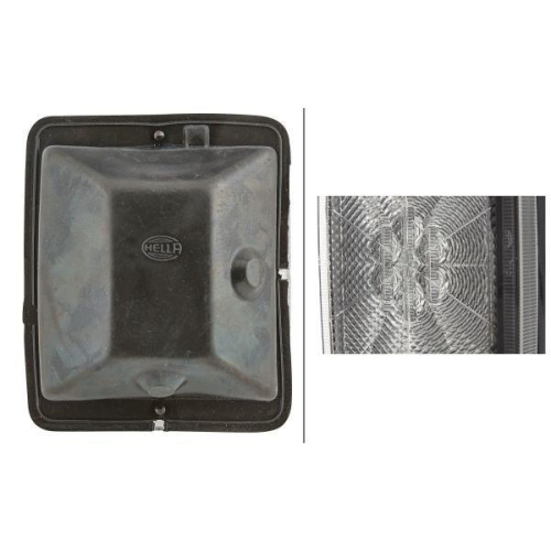 HELLA Nebelschlussleuchte 2NE 013 236-301 für NÄRKO, hinten