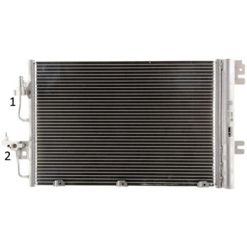 MAHLE AC 377 000P Kondensator, Klimaanlage BEHR *** PREMIUM LINE *** f&uuml;r OPEL