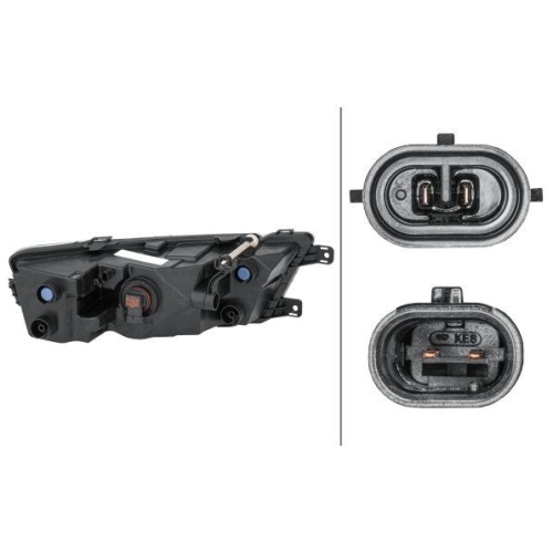 HELLA Nebelscheinwerfer 1NG 354 844-151 für SKODA, links