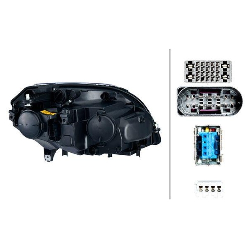 HELLA Hauptscheinwerfer 1ZS 354 878-051 für MERCEDES-BENZ, links