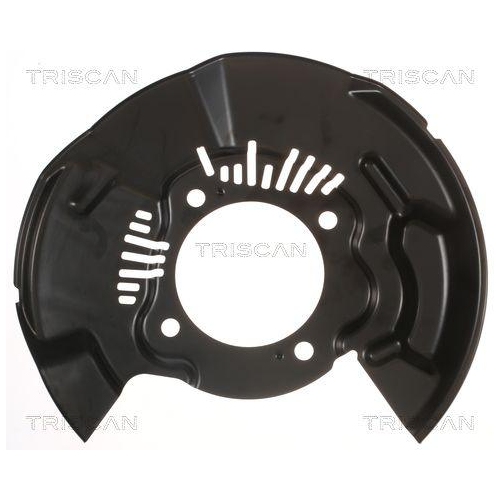 Spritzblech, Bremsscheibe TRISCAN 8125 13109 f&uuml;r TOYOTA, Vorderachse links