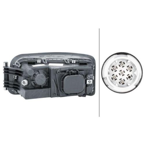 HELLA Hauptscheinwerfer 1EH 354 984-041 f&uuml;r MAN, rechts