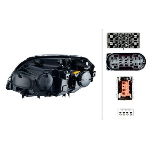 HELLA Hauptscheinwerfer 1ZS 354 878-061 f&uuml;r MERCEDES-BENZ, rechts