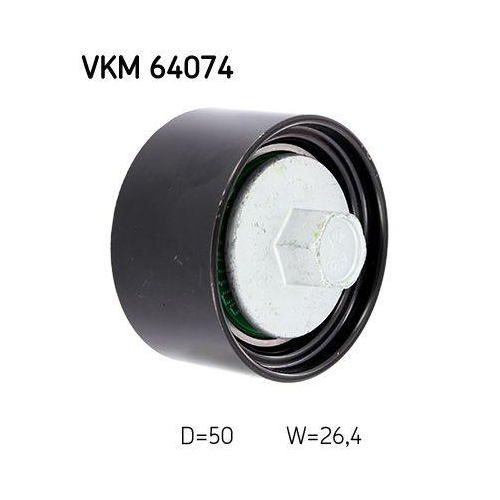 Umlenk-/F&uuml;hrungsrolle, Keilrippenriemen SKF VKM 64074 f&uuml;r HYUNDAI KIA