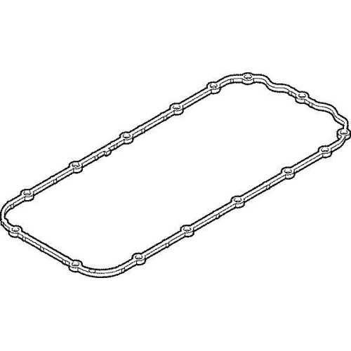Dichtung, Ölwanne ELRING 409.880 für OPEL, für Fahrzeuge mit Klimaanlage